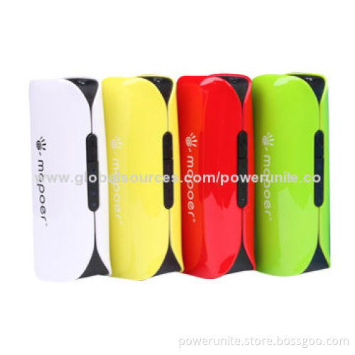 2,600mAh mobile battery charger, portable power bank